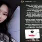 YouTuber asal Korea Selatan, Jiah Mengunggah Status Story di Instagram
