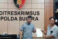 Perwakilan Warga Desa Marombo Pantai Laporkan Kades di Langgikima, Konawe Utara (Foto Istimewa)