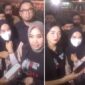 Linda Teman Vina (tengah) saat memberikan keterangan kepada wartawan di Polres Cirebon. 