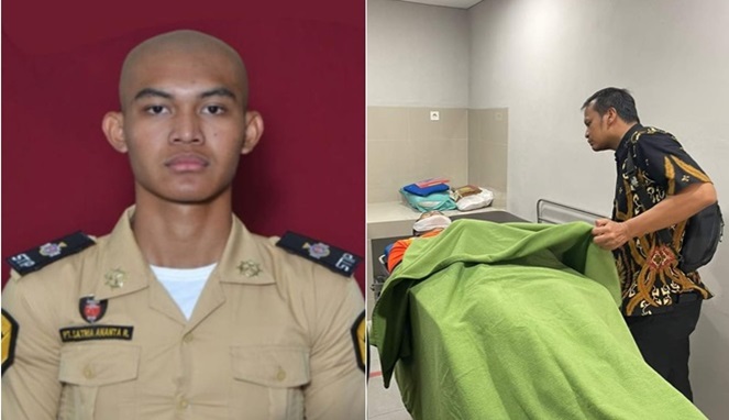 Korban Putu Satria Ananta Rustika (19) asal Bali dianiaya di toilet kampus STIP Jakarta Utara hingga tewas