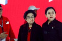 Ketua Umum PDIP Megawati, Sekjen PDIP Hasto dan Ketua DPP PDIP Puan Maharani (Foto Istimewa)