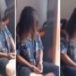 Sang adik yang selingkuh dengan suami kakaknya sendiri hanya tertunduk dan diam (Tangkapan Layar Video/Kolase).