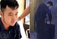 Ahmad Arif Ridwan Nuwloh, pelaku pembunuhan Rini Mariany yang mayatnya ditemukan di dalam koper