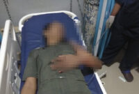 Korban pembacokan pria misterius sedang menjalani perawatan medis di RS Bhayangkara Kendari