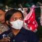 Penjual Siomay, Jeri (31) ditetapkan tersangka atas kasus pencurian celana dalam atau sempak wanita