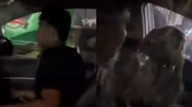 Anggota polisi terciduk selingkuh dengan pelakor di Makassar (Foto Kolase Tangkapan Layar Video)