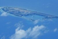 China Bangun Pulau Baru di LCS (Foto : AP/Aaron Favila)