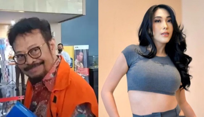 Eks Mentan SYL dan Biduan Dangdut Nayunda Nabila Nizrinah (Foto Kolase)