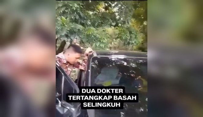 Tangkapan Layar Video Viral, Dua Dokter di Makassar Tertangkap Basah Selingkuh 