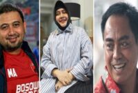 Appi, Indira Yusuf Ismail dan dan Rahman Bando (Foto Kolase)