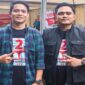 Ketua Relawan dan Sekretaris Mappatuju, Arya Ashadi Pajeppui dan Andi Asis
