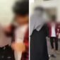 Tangkapan Layar Video Wanita Bercadar dan pria Kepergok Mesum di dalam Toilet Masjid