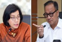 Menteri Keuangan Sri Mulyani dan Menteri Perindustrian (Menperin) Agus Gumiwang Kartasasmita (Ist/Foto Kolase)
