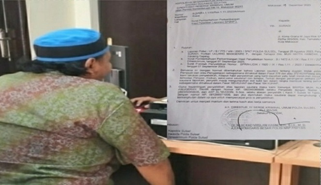 Pelapor, H. Suradi