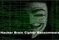 Hacker Brain Cipher Ransomware/Ilustrasi