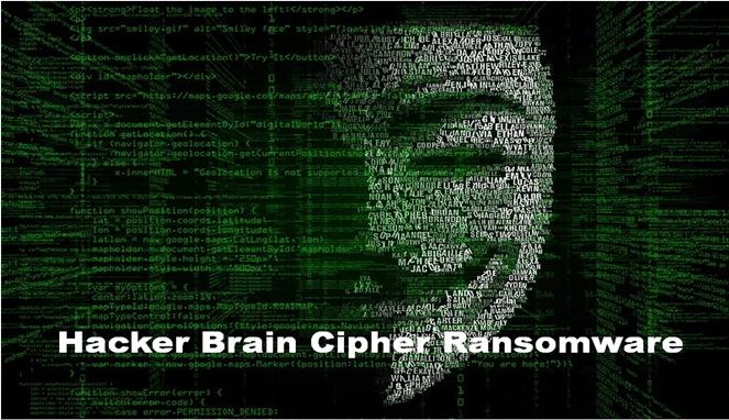 Hacker Brain Cipher Ransomware/Ilustrasi