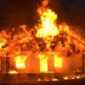Rumah Wartawan Tribrata TV Terbakar (Ilustrasi)