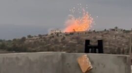Jet Tempur Israel Hantam Wilayah Lebanon Selatan (Foto X Twitter)