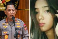 Kapolri Jenderal Listyo Sigit Prabowo dan Vina Cirebon (Foto Kolase)