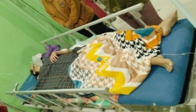 Korban mendapatkan penanganan medis di RSUD Wahidin Makassar (Humas)