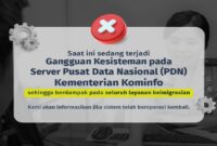 Pusat Data Nasional Diretas