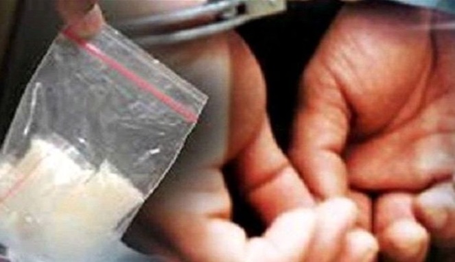 Polisi terjaring pesta sabu (Ilustrasi)