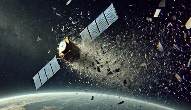 Satelit Rusia Ilustrasi