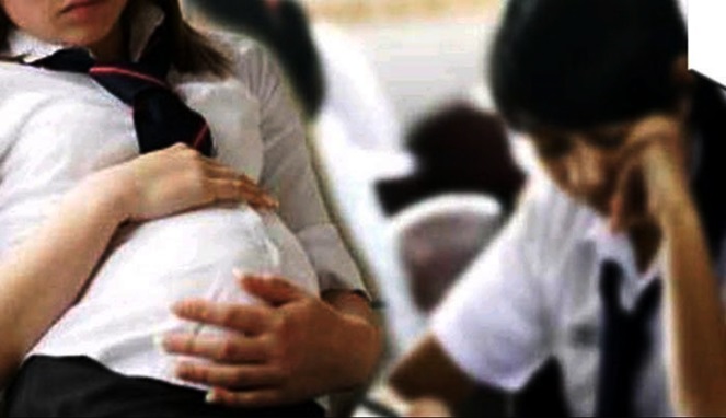 Siswi SMP melahirkan/Ilustrasi