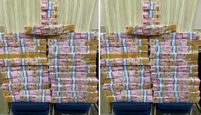 Uang Palsu Rp 22 Miliar (Foto Istimewa)