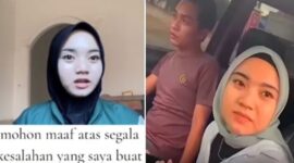 Veni Oktaviana dan Suami Orang (Kolase/Tangkapan Layar Video)