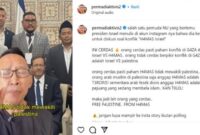 Tangkapan Layar Unggahan Akun Instagram Abu Janda