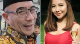 Ketua KPU, Hasyim Asy'ari dan Korban Cindra Aditi Tejakinkin (Foto Kolase)