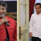 Ketua DPP PDIP, Ribka Tjiptaning dan Presiden Jokowi (Foto Kolase)