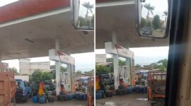 Aktivitas Pengepul dan beberapa modifikasi tangki mobl mengisi BBM