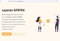 Tangkalapan Layar Aplikasi Buatan Pemerintah Sipepek