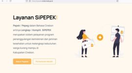 Tangkalapan Layar Aplikasi Buatan Pemerintah Sipepek