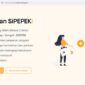 Tangkalapan Layar Aplikasi Buatan Pemerintah Sipepek