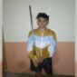 Foto Afif Maulana Memegang Pedang (Ist)