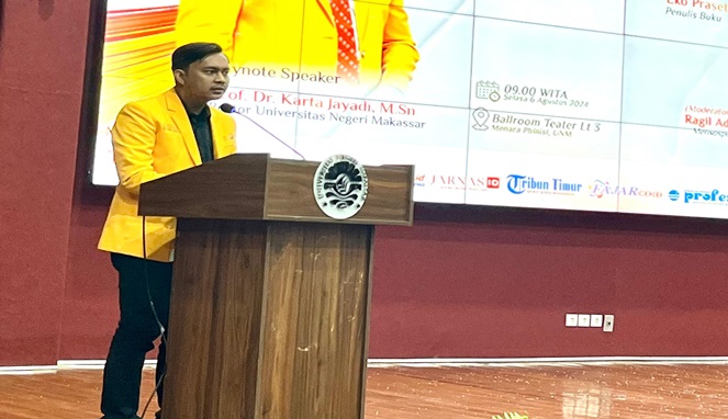Hasrul, Presiden BEM UNM (Ist)