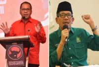 Wali Kota Makassar, Danny Pomanto dan Ketua DPW PKB Sulsel, Azhar Arsyad (Foto Kolase)