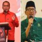 Wali Kota Makassar, Danny Pomanto dan Ketua DPW PKB Sulsel, Azhar Arsyad (Foto Kolase)