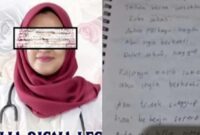 Foto Kolase : Dokter Aulia Risma Lestari dan Catatan pribadi yang memperlihatkan indikasi kuat adanya perundungan (Ist)