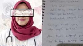 Foto Kolase : Dokter Aulia Risma Lestari dan Catatan pribadi yang memperlihatkan indikasi kuat adanya perundungan (Ist)