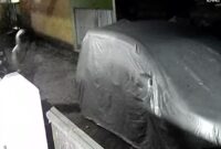 Tangkapan layar CCTV geng motor serang warga di Makassar (Foto Istimewa)