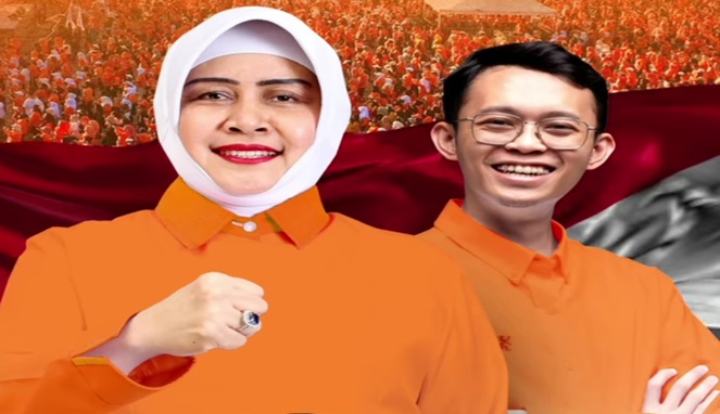 Pasangan calon Wali Kota dan Wakil Wali Kota MakassarIndira-Ilham