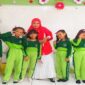 Peran Guru kepada siswa-siswi SDN Borong Makassar dalam menyambut HUT RI ke-79 (Ist)