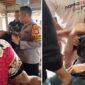 Foto Kolase : Polisi menyelamatkan balita yang disandera 16 jam dan pelaku yang gantung dan ancam bunuh anaknya ditangkap (Facebook)