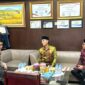 Raja Gowa ke-38 didampingi Kuasa Hukumnya, Wawan Nur Rewa, dalam kunjungan ke Polres Gowa (Ist)
