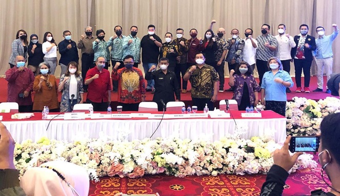 Asosiasi Pengusaha Tempat Resepsi dan Gedung Pertemuan Indonesia (Asgeprindo) merayakan hari jadinya yang kedua