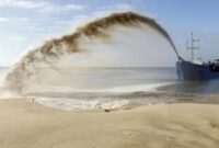 Foto Ilustrasi Ekspor Pasir Laut (Ist)